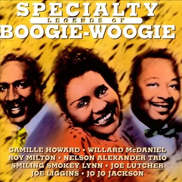Specialty Legends Of Boogie-Woogie by Various Artists - album cover