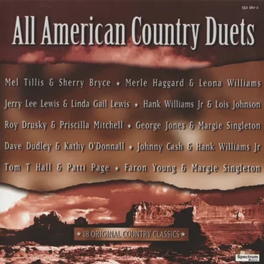 All American Country Duets: 18 Original Country Classics by Various Artists - album cover