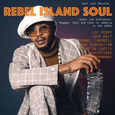 REBEL ISLAND SOUL - Under The Influence: Reggae, Funk & Soul In Jamaica in the 1970s by Various Artists - album cover