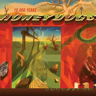 10,000 Years by The Honeydogs - album cover
