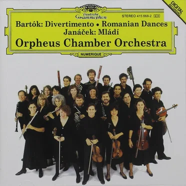 Bartók: Divertimento / Romanian Folk Dances / Janáček: Mládí