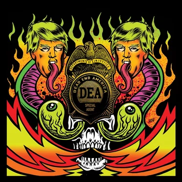 Crush the Machine by Dead End America - album cover