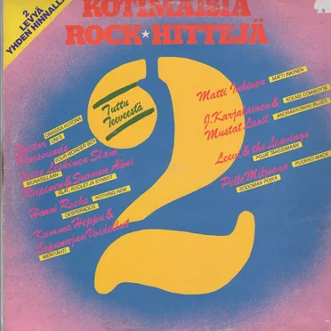 Kotimaisia rock hittejä 2 by Various Artists - album cover
