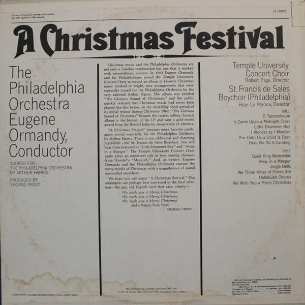 A Christmas Festival