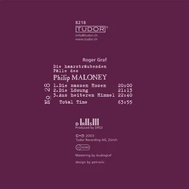 Die haarsträubenden Fälle des Philip Maloney, N° 28 by Roger Graf - album cover