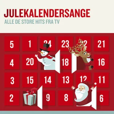 Julekalendersange - Alle De Store Hits Fra TV by Various Artists - album cover