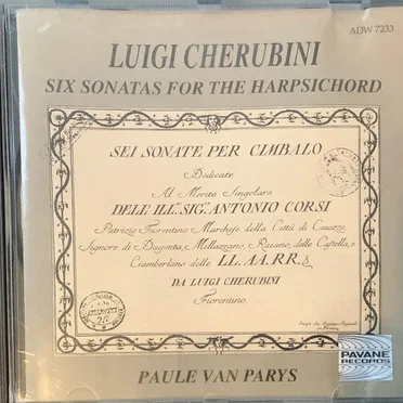 Six Sonatas for the Harpsichord