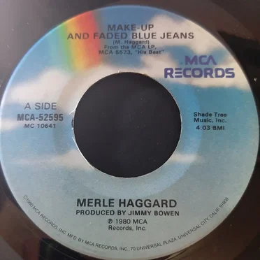 Make-Up and Faded Blue Jeans