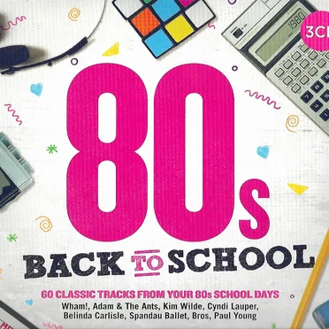 80s Back to School by Various Artists - album cover