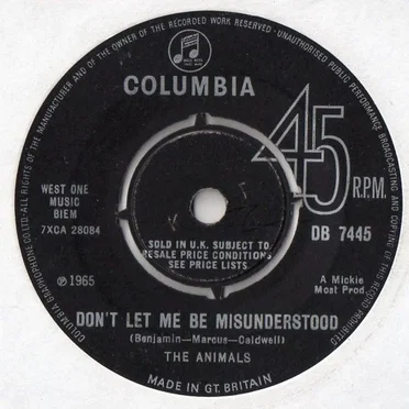 Don’t Let Me Be Misunderstood / Club‐A‐Gogo