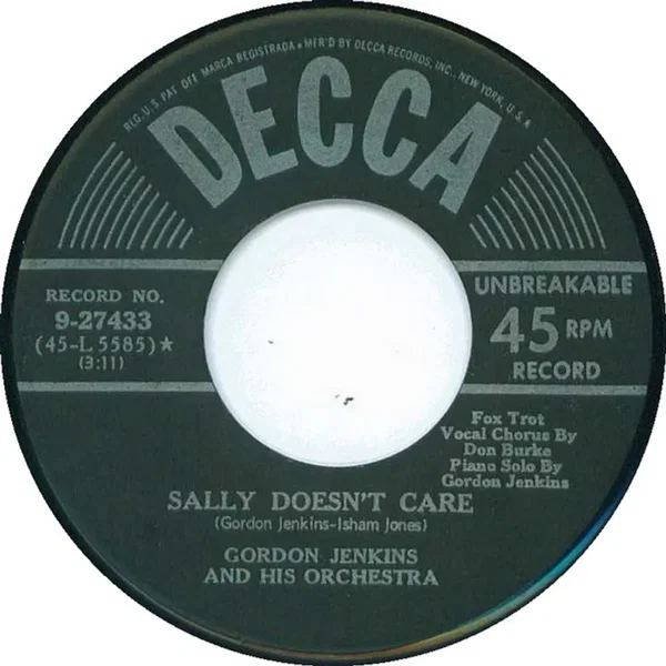 Sally Doesn't Care / More Than I Care to Remember