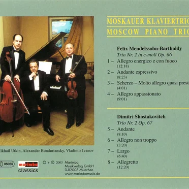 Moskauer Klaviertrio by Various Artists - album cover