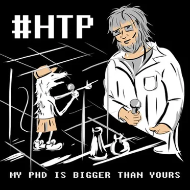 My Phd Is Bigger Than Yours by Научно-технический рэп - album cover