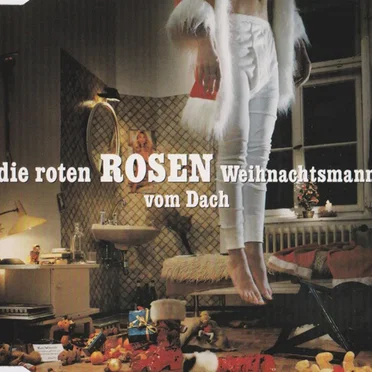 Weihnachtsmann vom Dach
