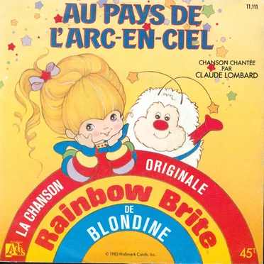 Au pays de l'arc-en-ciel - la chanson originale de Blondine