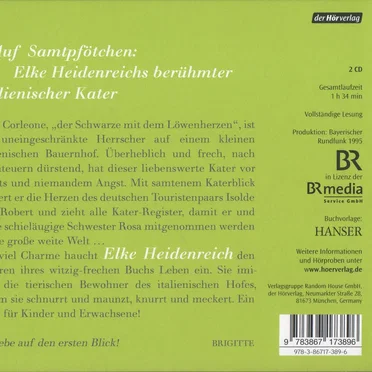 Nero Corleone by Elke Heidenreich - album cover