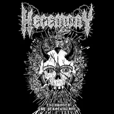 Enthroned by Persecution by Hegemony - album cover