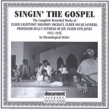 Singin' The Gospel (1933-1936) by Various Artists - album cover
