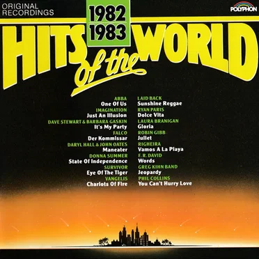 Hits of the World 1982/1983 by Various Artists - album cover