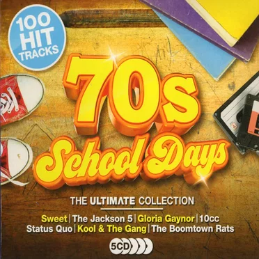 70s School Days: The Ultimate Collection by Various Artists - album cover