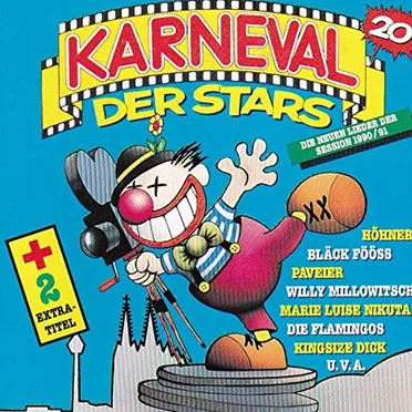 Karneval der Stars 20: Die neuen Lieder der Session 1990/91 by Various Artists - album cover
