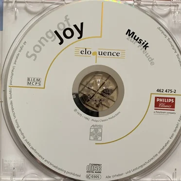 Song of Joy by Various Artists - album cover