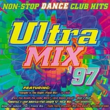 Ultra Mix '97: Non-Stop Dance Club Hits by Various Artists - album cover