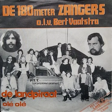 De landpiraat by De 180 Meter Zangers - album cover