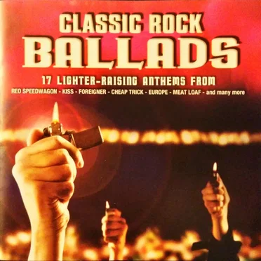 Classic Rock Ballads by Various Artists - album cover