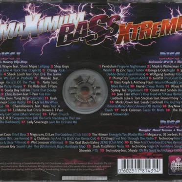 Ministry of Sound: Maximum Bass Xtreme by Various Artists - album cover