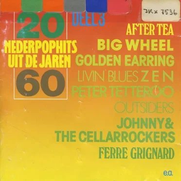 20 nederpophits uit de jaren 60, deel 3 by Various Artists - album cover