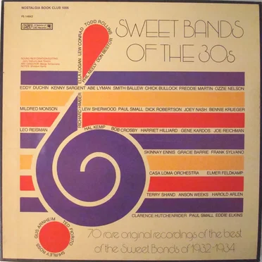 Sweet Bands of the 30s by Various Artists - album cover