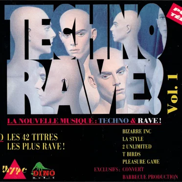Techno Rave! Vol. 1 by Various Artists - album cover