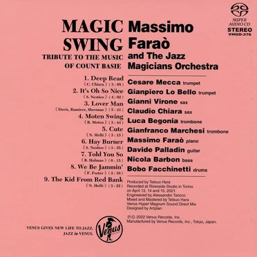 Magic Swing tribute to The Music of Count Basie