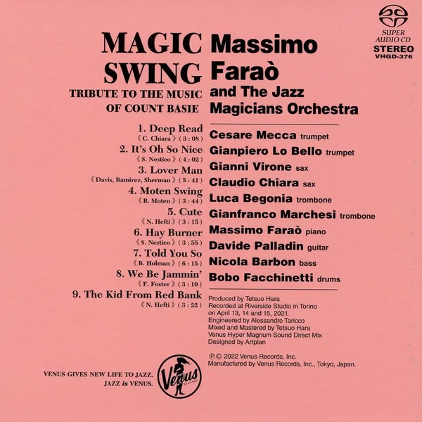 Magic Swing tribute to The Music of Count Basie