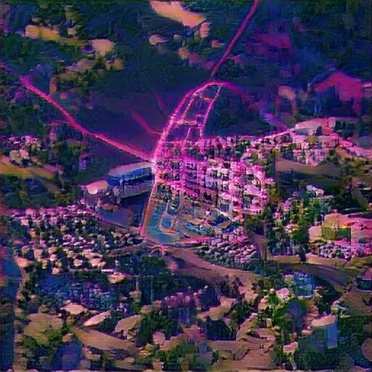 Grid Utopia by it is 2028 & my sister just gave me her 1.5TB of vaporwave - album cover
