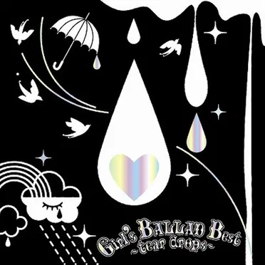 Girl's BALLAD Best -tear drops- by Various Artists - album cover
