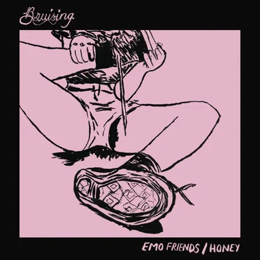 Emo Friends / Honey by Bruising - album cover