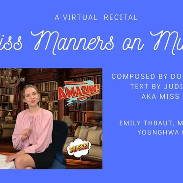 Miss Manners on Music by Dominick Argento by Dominick Argento - album cover