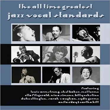 The All Time Greatest Jazz Vocal Standards by Various Artists - album cover