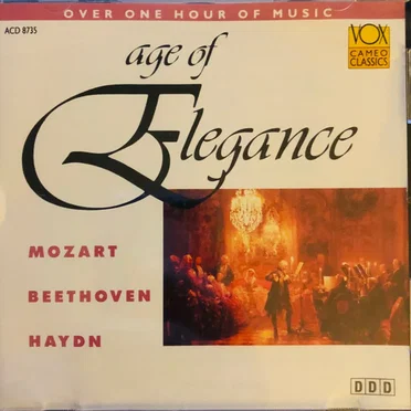 Age of Elegance by Various Artists - album cover