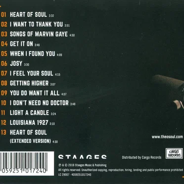 Heart Of Soul by Theo - album cover