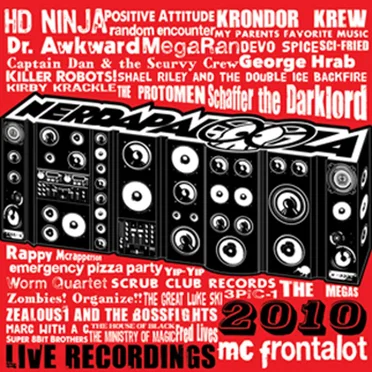 Nerdapalooza 2010 Live Recordings by Various Artists - album cover