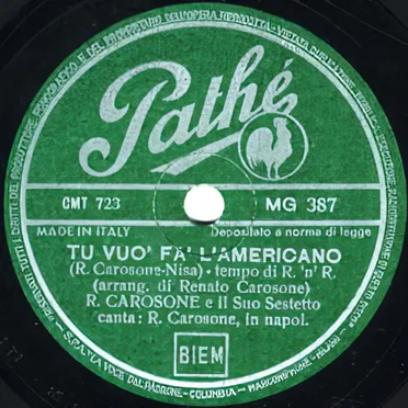 Tu vuò fà l’americano / 'O suspiro