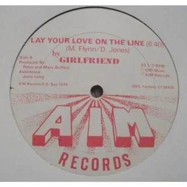 Lay Your Love on the Line by Girlfriend - album cover