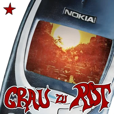 Grau zu Rot