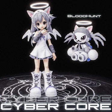 CYBERCORE by BloodHunt - album cover