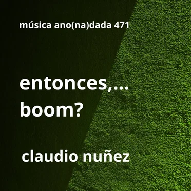 Entonces,... Boom?