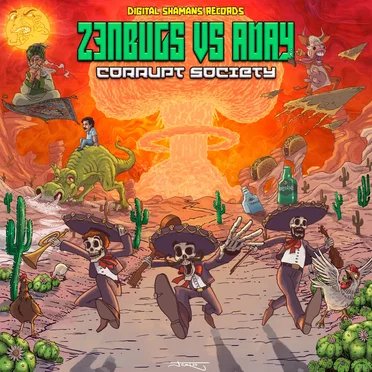 Corrupt Society by Z3nbugs - album cover