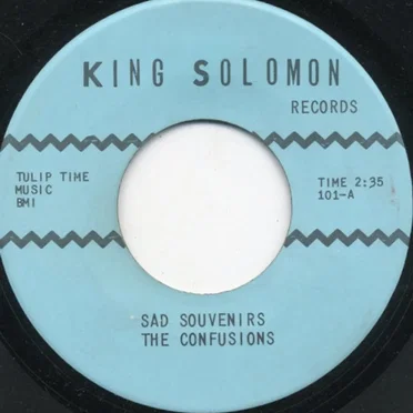Sad Souvenirs by The Confusions - album cover